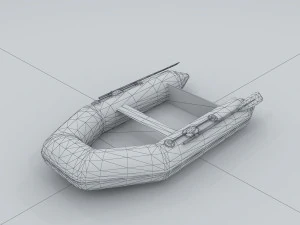 vehicle canoeing 35667 3D Model