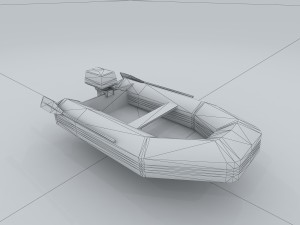 vehicle canoeing 35672 3D 模型