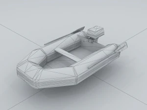vehicle canoeing 35672 3D Model