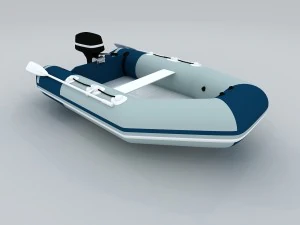 vehicle canoeing 35673 3D Model