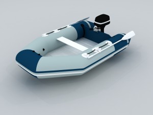 vehicle canoeing 35673 3D Model