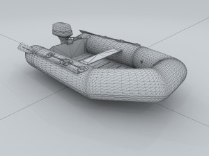 vehicle canoeing 35673 3D Model