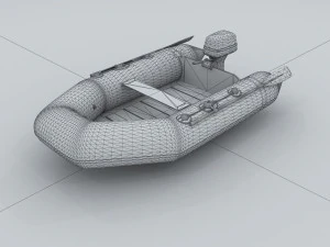 vehicle canoeing 35673 3D Model
