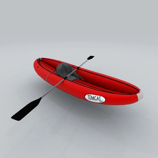 vehicle canoeing 75556 3D Model .c4d .max .obj .3ds .fbx .stl .blend