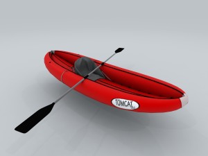 vehicle canoeing 75556 3D Model
