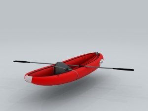 vehicle canoeing 75556 3Dモデル