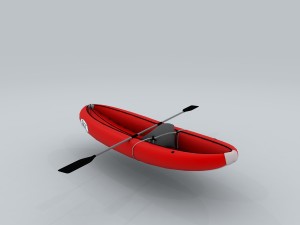vehicle canoeing 75556 3Dモデル