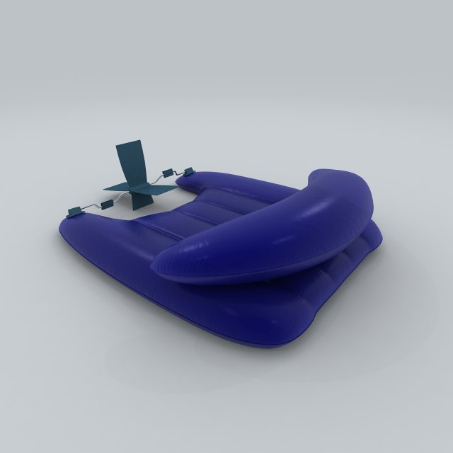vehicle canoeing 75568 3D Model .c4d .max .obj .3ds .fbx .stl .blend 