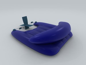 vehicle canoeing 75568 3D Model