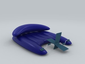 vehicle canoeing 75568 3D Model