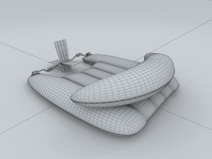 vehicle canoeing 75568 3D Model