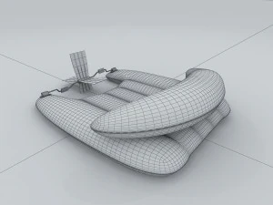 vehicle canoeing 75568 3D Model