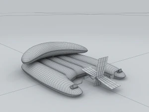 vehicle canoeing 75568 3D Model