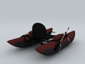 vehicle canoeing 75609 3D Модель