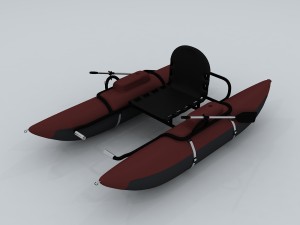 vehicle canoeing 75609 3D Модель
