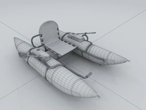 vehicle canoeing 75609 3D Model