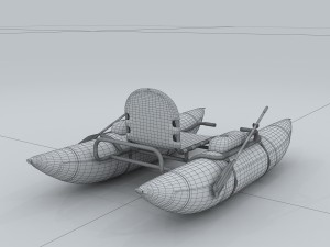 vehicle canoeing 75609 3D Модель