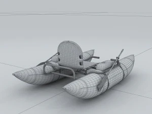 vehicle canoeing 75609 3D Model