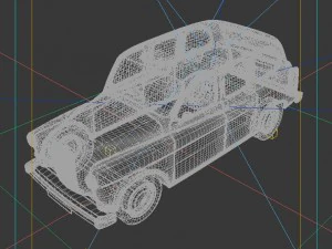 vehicle cars 1465 3D Model