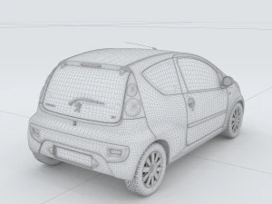 vehicle cars 1476 3D Model
