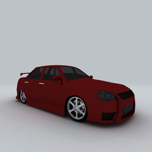 vehicle cars 3668 3D Model .c4d .max .obj .3ds .fbx .stl .blend 