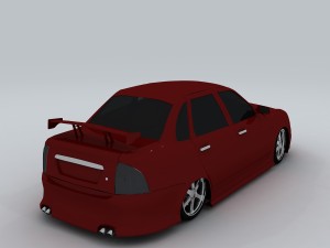 vehicle cars 3668 3D Model