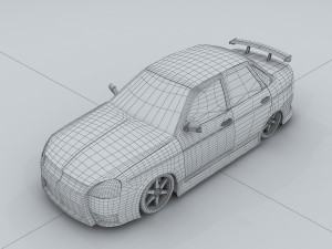 vehicle cars 3668 3D Model