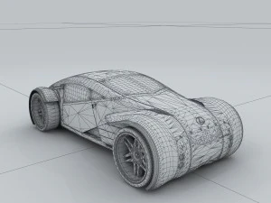 vehicle cars 3687 3D Model