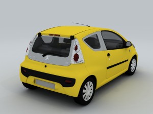 vehicle cars 3941 3D Model