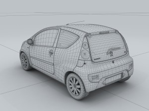 vehicle cars 3941 3D Model