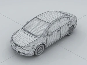 vehicle cars 3943 3D Model