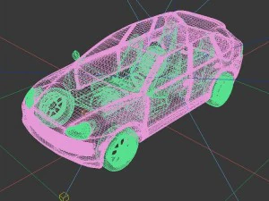 vehicle cars 3974 3D Model
