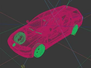 vehicle cars 3976 3D Model