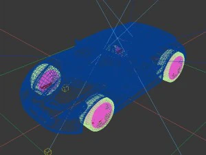 vehicle cars 4646 3D Model