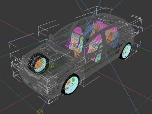 vehicle cars 4657 3D-Modell