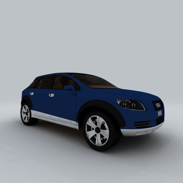 vehicle cars 5345 3D 模型 .c4d .max .obj .3ds .fbx .stl .blend 