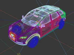 vehicle cars 5345 3D Model