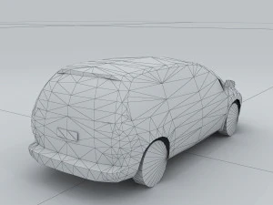 vehicle cars 5972 3D Model