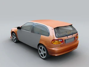 vehicle cars 5991 3D Model