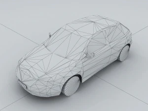 vehicle cars 5992 3D Model
