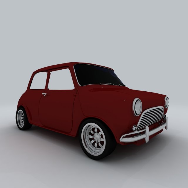 vehicle cars 6023 3D Модель .c4d .max .obj .3ds .fbx .stl .blend 
