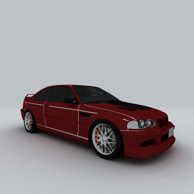 vehicle cars 6152 3D Model .c4d .max .obj .3ds .fbx .stl .blend 