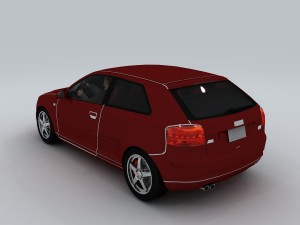 vehicle cars 6155 3D Model