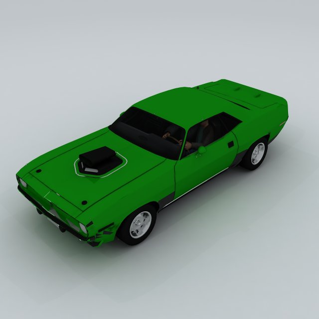 vehicle cars 6160 3D Модель .c4d .max .obj .3ds .fbx .stl .blend 