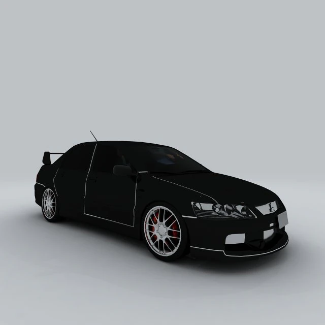 vehicle cars 6164 3D Model .c4d .max .obj .3ds .fbx .stl .blend 