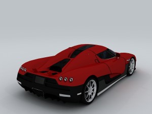 vehicle cars 6166 3D Model