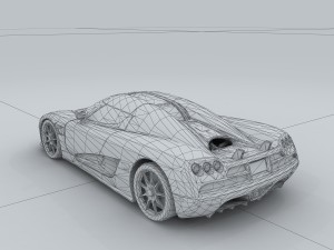 vehicle cars 6166 3D Model