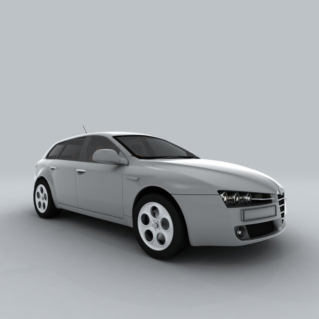 vehicle cars 6265 3D Model .c4d .max .obj .3ds .fbx .stl .blend 
