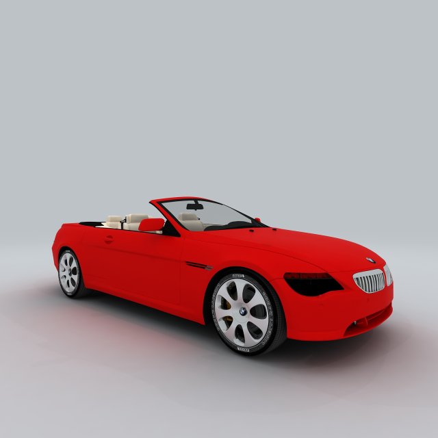 vehicle cars 6455 3D Модель .c4d .max .obj .3ds .fbx .stl .blend 
