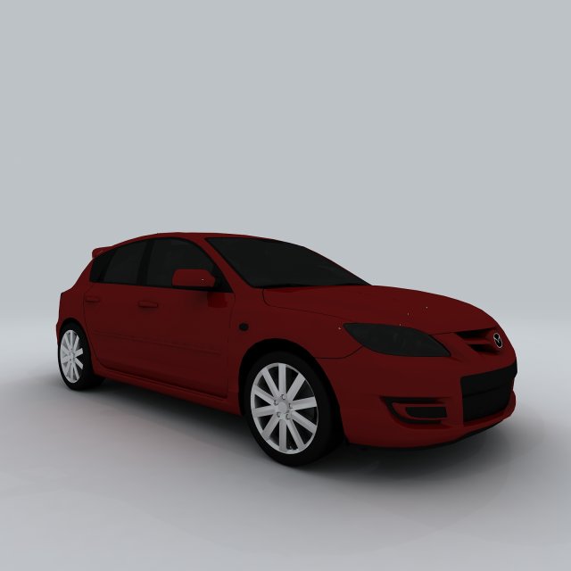vehicle cars 7697 3D Model .c4d .max .obj .3ds .fbx .stl .blend 